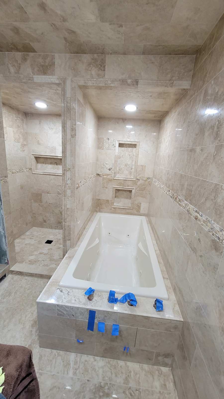Tile project by Leland's Tile